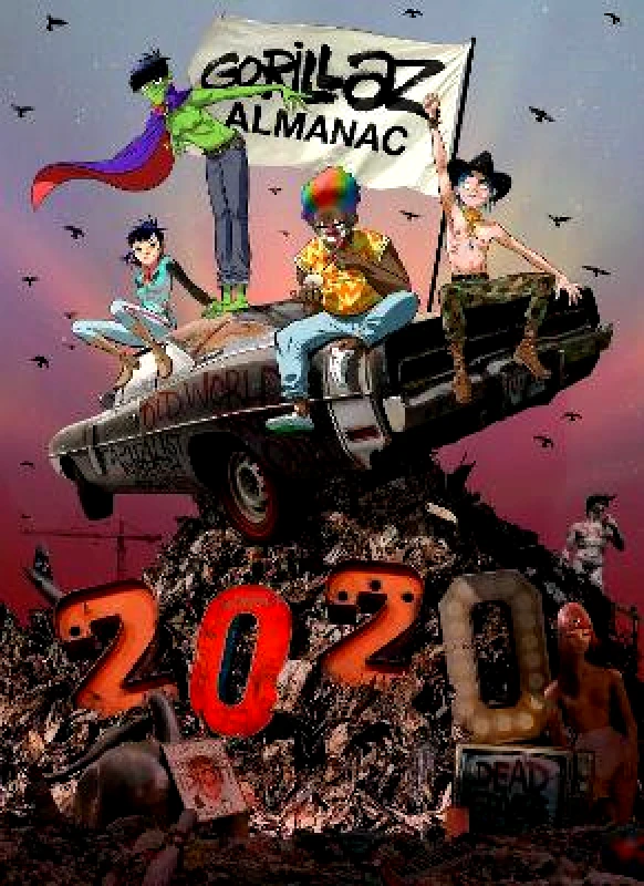 Z2 comics Gorillaz Almanac Z2 comics 1223