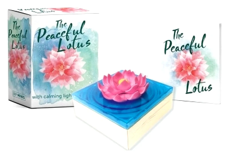 Running Press Miniature Editions The Peaceful Lotus: With Calming Light and Sound Mollie Thomas Running Press Miniature Editions 0609