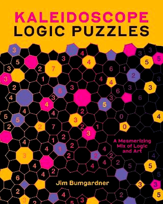 Kaleidoscope Logic Puzzles: A Mesmerizing Mix of Logic and Art Jim Bumgardner Puzzlewright 0725 φωτογραφία
