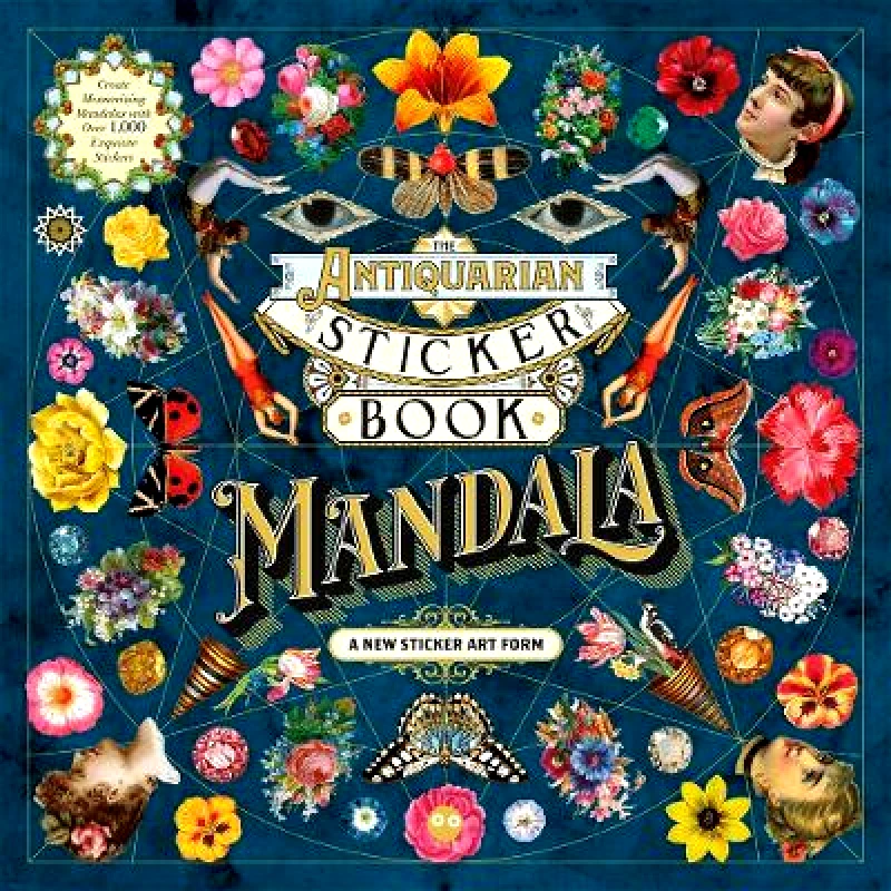 Odd Dot The Antiquarian Sticker Book: Mandala Odd Dot 0114