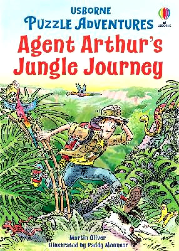 Usborne Publishing Ltd Agent Arthur's Jungle Journey Martin Oliver Usborne Publishing Ltd