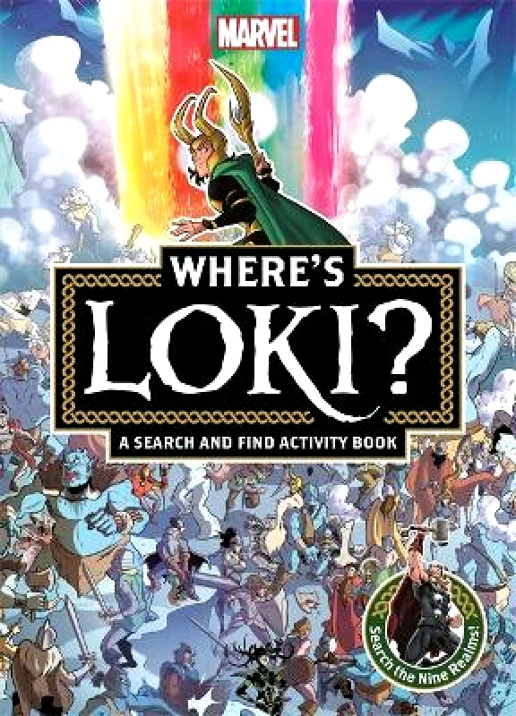 Studio Press Where's Loki?: A Marvel search and find activity book Marvel Entertainment International Ltd Studio Press