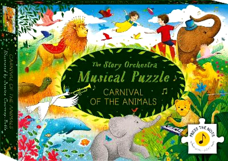 Kaddo The Story Orchestra: Carnival of the Animals: Musical Puzzle: Press the note to hear Saint-Saëns' music Kaddo 1010