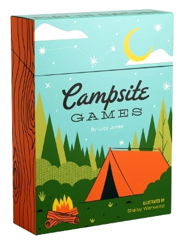 Smith Street Books Campsite Games: 50 fun games to play in nature Lucy Jones Smith Street Books 0730