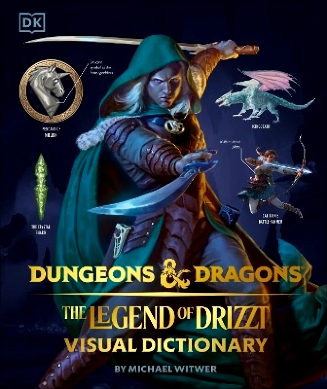 DK Dungeons & Dragons The Legend of Drizzt Visual Dictionary Michael Witwer DK
