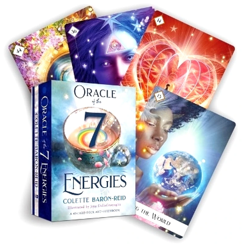 Hay House Inc Oracle of the 7 Energies: A 49-Card Deck and Guidebook—Energy Oracle Cards for Spiritual Guidance, Divination, and Intuition Colette Baron-Reid Hay House Inc 0804