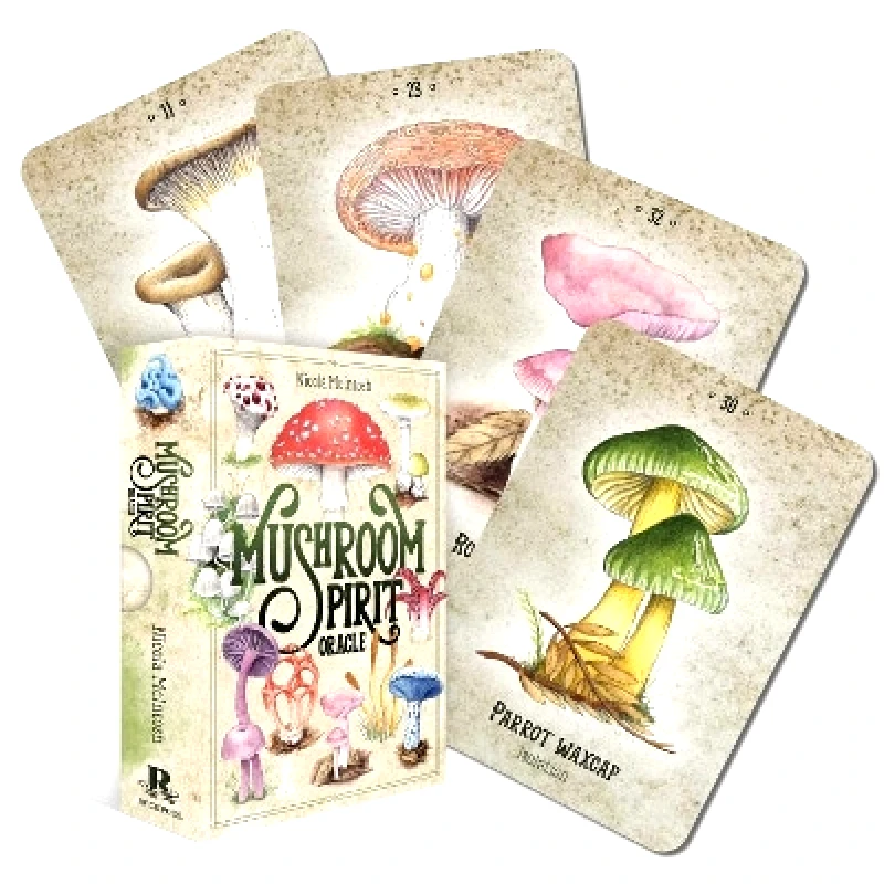 Rockpool Publishing Mushroom Spirit Oracle Nicola McIntosh Rockpool Publishing 0427
