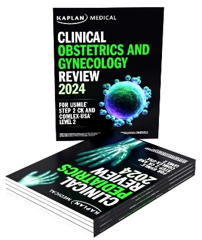 Kaplan Test Prep USMLE Step 2 CK Lecture Notes 2024-2025: 5-Book Clinical Review Kaplan Medical Kaplan Test Prep 0606
