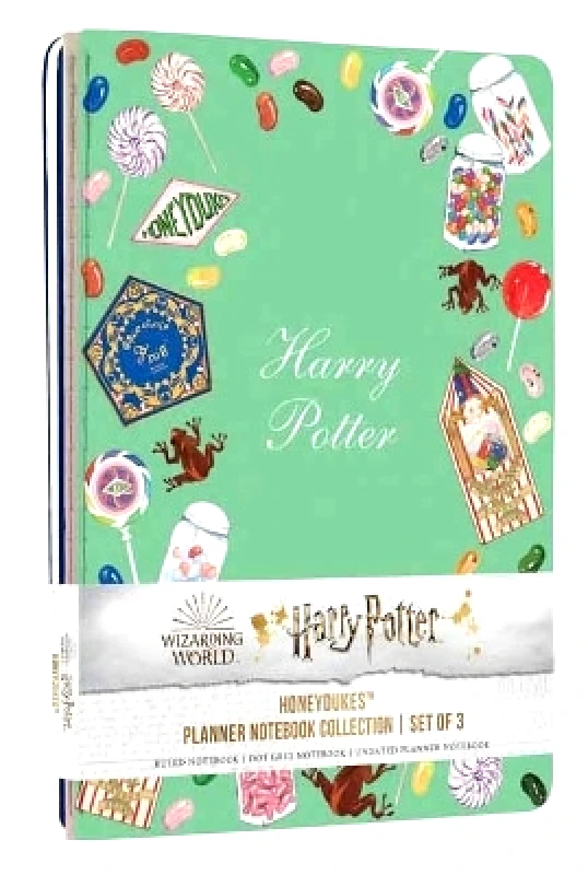 Insight Comics Harry Potter: Honeydukes Planner Notebook Collection (Set of 3) Insight Editions Insight Comics 1115