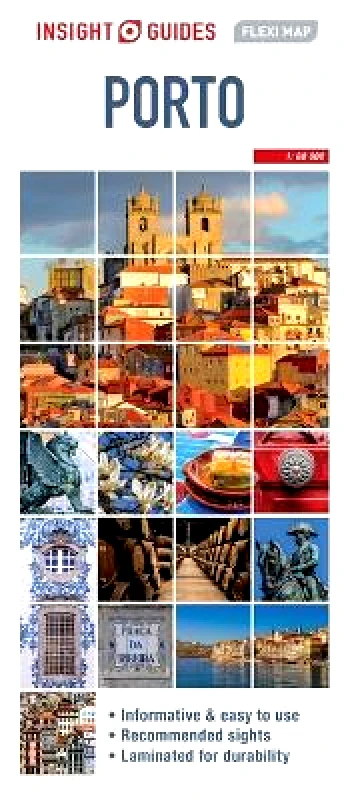 Insight Guides Insight Guides Flexi Map Porto (Insight Maps) Sheet map