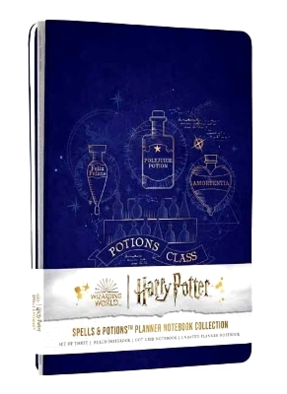 Insight Comics Harry Potter: Spells and Potions Planner Notebook Collection (Set of 3) Insight Editions Insight Comics 1115