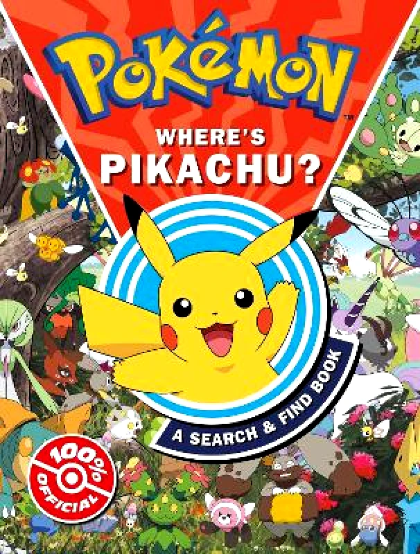Farshore Pokémon Where’s Pikachu? A search & find book Pokemon Farshore