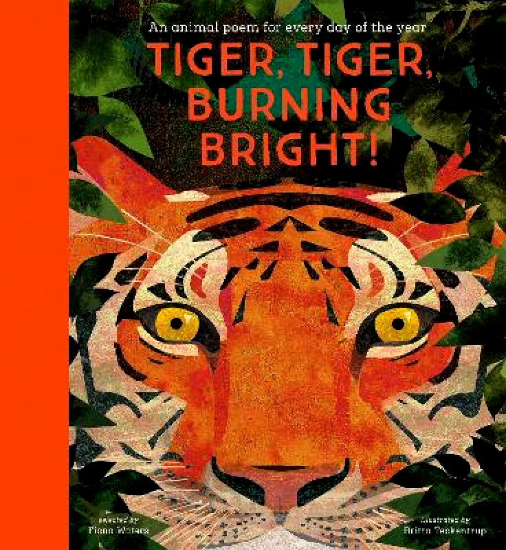 Nosy Crow Ltd Tiger, Tiger, Burning Bright! - An Animal Poem for Every Day of the Year: National Trust Fiona Waters Nosy Crow Ltd Hardback