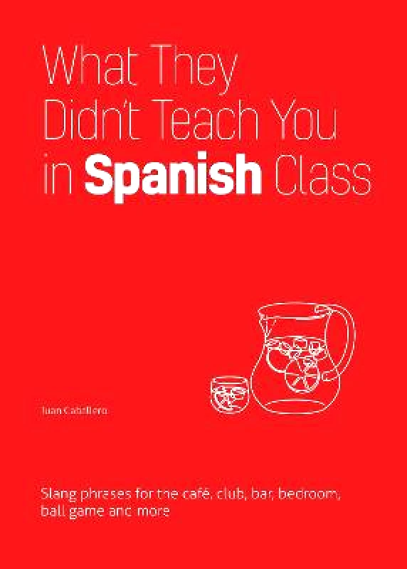 Ulysses Press What They Didn't Teach You In Spanish Class: Slang Phrases for the Cafe, Club, Bar, Bedroom, Ball Game and More Juan Caballero Ulysses Press Paperback / softback