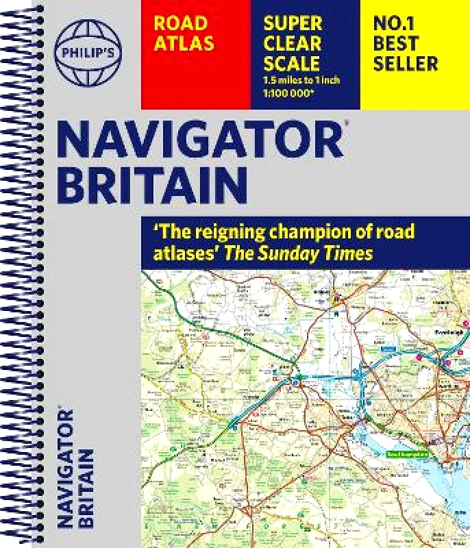 Philip's Philip's Navigator Britain: Spiral Philip's Maps 0131