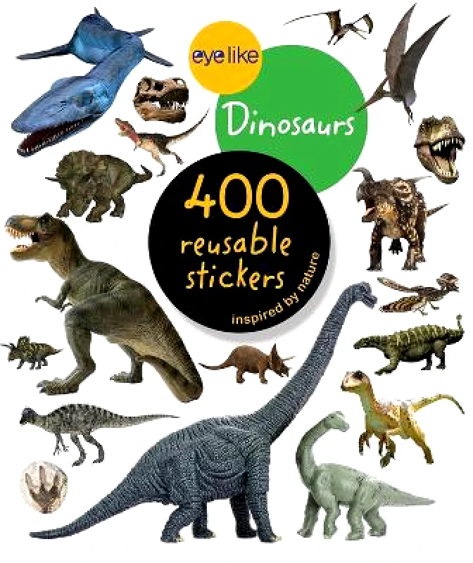 Workman Children's Eyelike Stickers: Dinosaurs Workman Publishing Workman Children's 0701
