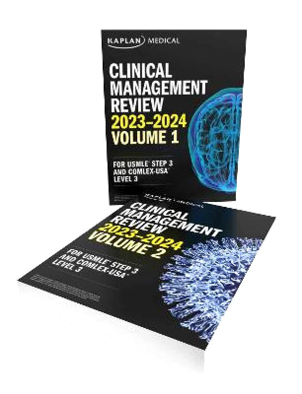 Kaplan Test Prep Clinical Management Complete 2-Book Subject Review 2023-2024: Lecture Notes for USMLE Step 3 and COMLEX-USA Level 3 Kaplan Medical Kaplan Test Prep 0511