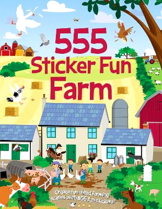 Imagine That Publishing Ltd 555 Sticker Fun - Farm Activity Book Joshua George Imagine That Publishing Ltd
