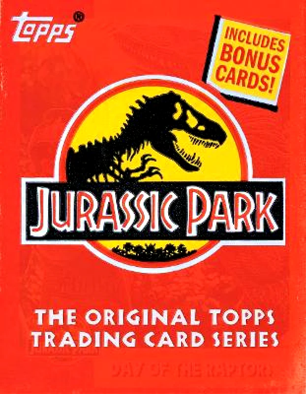 Abrams ComicArts Jurassic Park: The Original Topps Trading Card Series The Topps Company Abrams ComicArts Hardback 2022