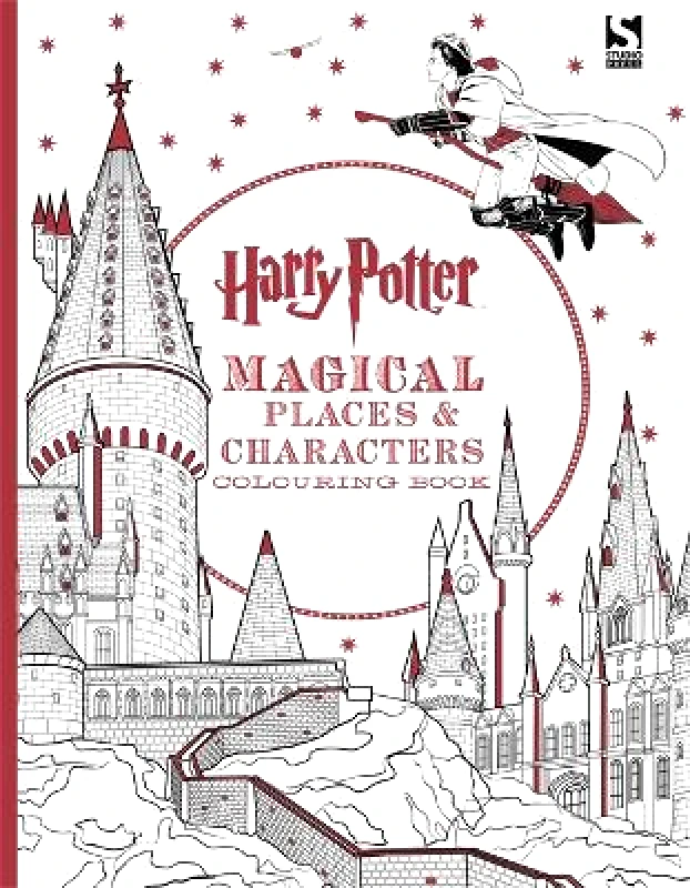 Studio Press Harry Potter Magical Places and Characters Colouring Book Studio Press 0630