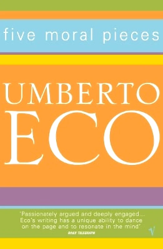 Five Moral Pieces Umberto Eco Vintage φωτογραφία