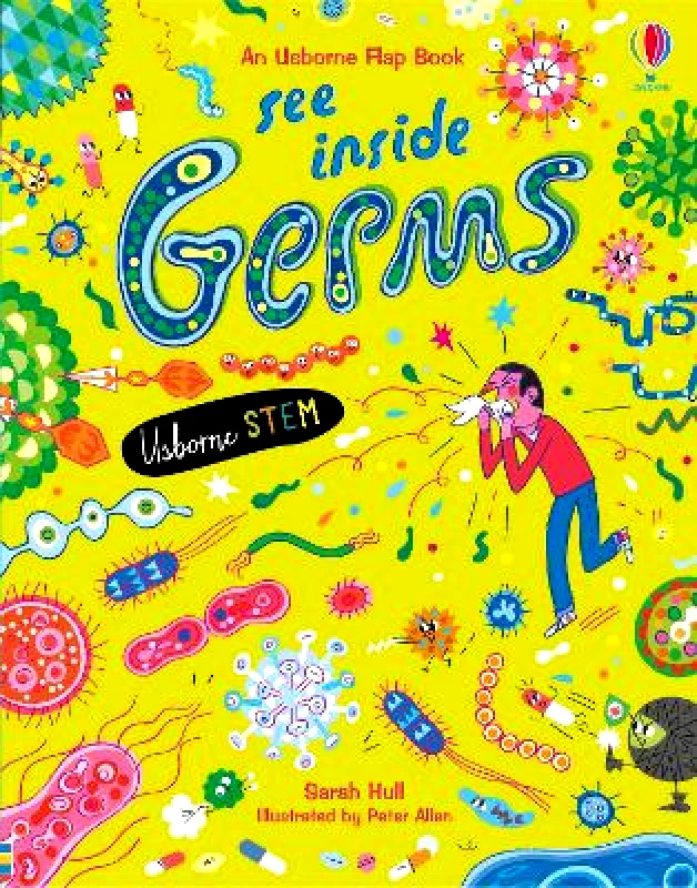 Usborne Publishing Ltd See Inside Germs Sarah Hull Usborne Publishing Ltd Board book