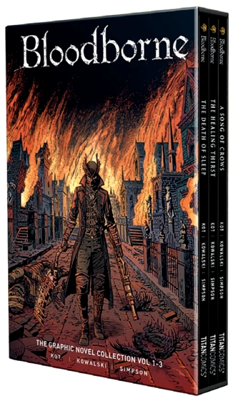 Titan Comics Bloodborne, 1 - 3 Boxed set Ales Kot Titan Comics 2021 Paperback