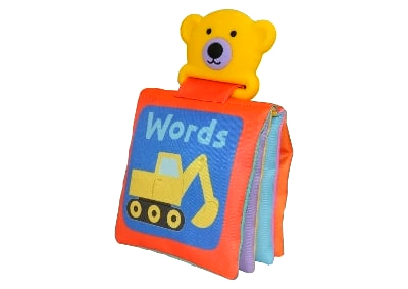 Priddy Books Happy Baby Words: Teether and Cloth Book Priddy Books 0827