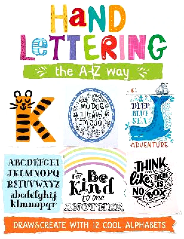 iSeek Ltd Hand Lettering: The A-Z Elizabeth Golding iSeek Ltd