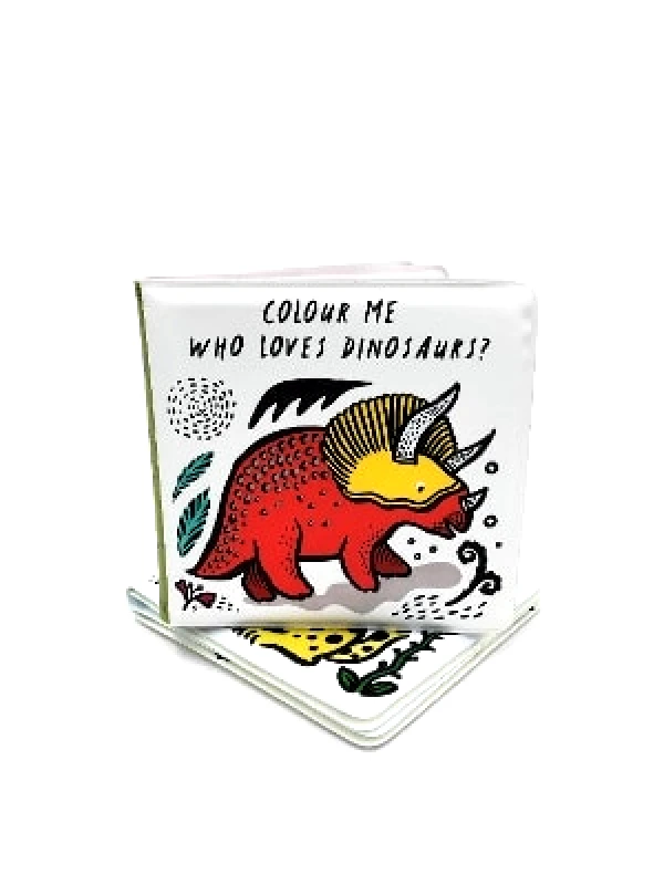 words & pictures Colour Me: Who Loves Dinosaurs?: Watch Me Change Colour In Water: Volume 5 Surya Sajnani words & pictures 0519