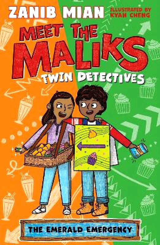 Hodder Children's Books Meet the Maliks – Twin Detectives: The Emerald Emergency: Book 3 Zanib Mian Hodder Children's Books 1126