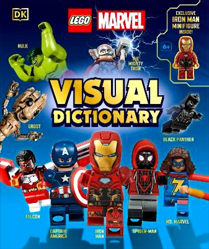 DK Children LEGO Marvel Visual Dictionary: With Exclusive LEGO Iron Man Minifigure Amy Richau DK Children