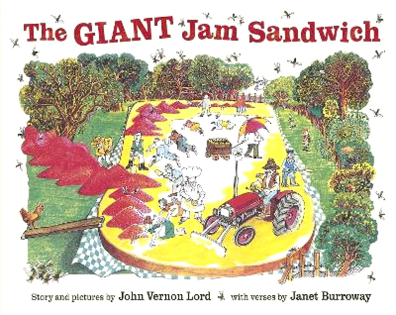 Red Fox Picture Books The Giant Jam Sandwich John Vernon Lord Red Fox Picture Books
