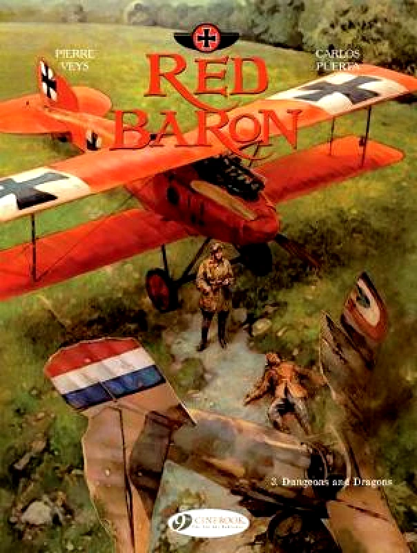 Cinebook Ltd Red Baron Vol. 3: Dungeons and Dragons Puerta Carlos Veys Pierre Cinebook Ltd