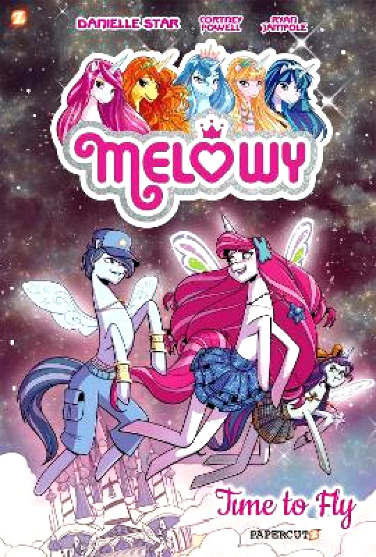 Papercutz Melowy Vol. 3: Time to Fly Cortney Faye Powell Papercutz 0910