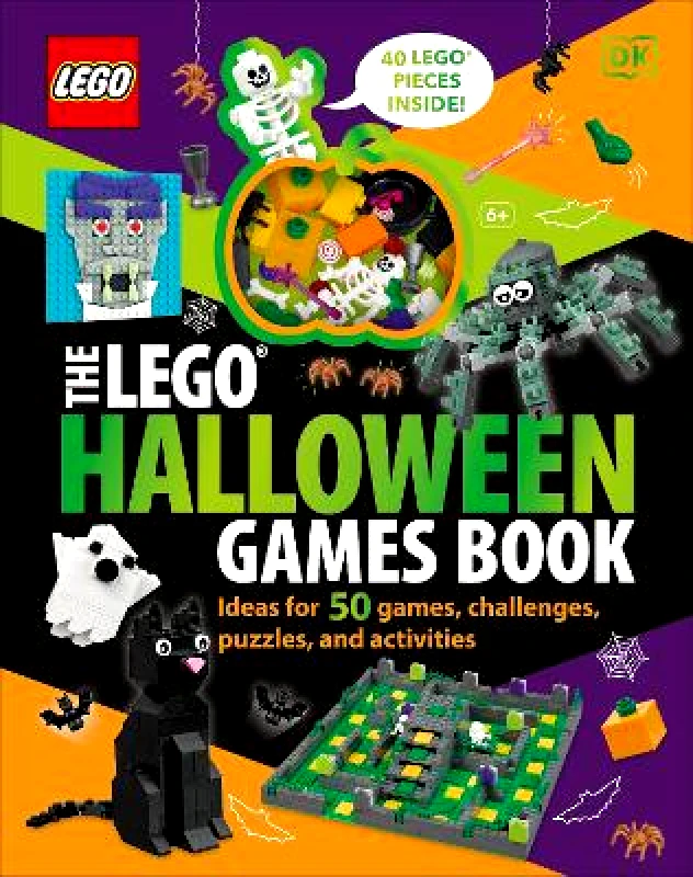 The LEGO Halloween Games Book: Ideas for 50 Games, Challenges, Puzzles, and Activities DK DK Children φωτογραφία