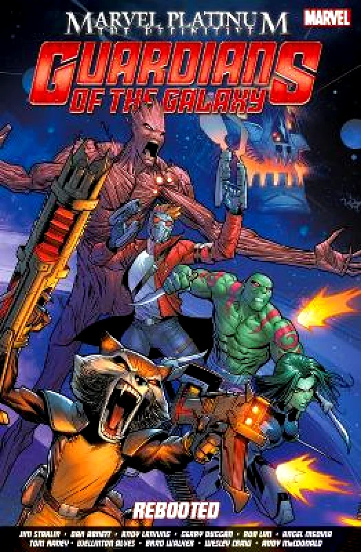 Panini Books Marvel Platinum: The Definitive Guardians Of The Galaxy Reboot Brian Michael Bendis Panini Books
