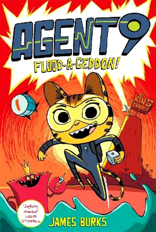 Piccadilly Press Agent 9: Flood-a-geddon!: the hilarious and action-packed graphic novel James Burks Piccadilly Press