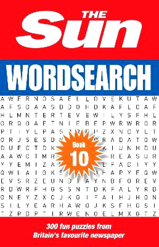 Collins The Sun Wordsearch Book 10: 300 fun puzzles from Britain’s favourite newspaper (The Sun Puzzle Books) Collins