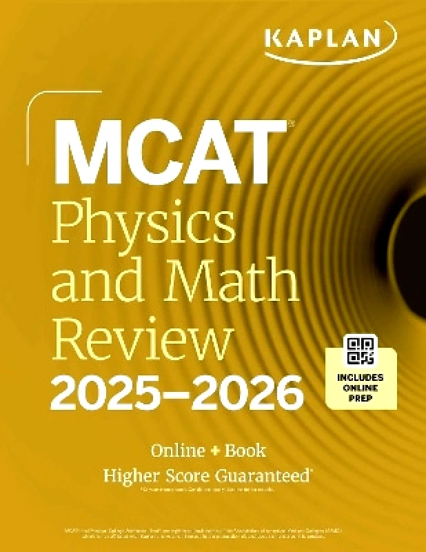 Kaplan Test Prep MCAT Physics and Math Review 2025-2026: Online + Book Kaplan Test Prep 0926