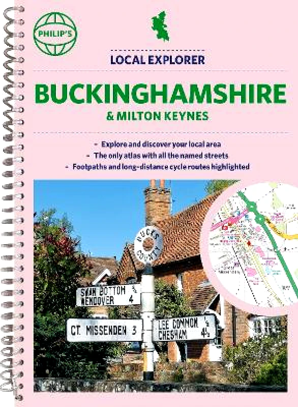 Philip's Philip's Local Explorer Street Atlas Buckinghamshire and Milton Keynes Philip's Maps 0808