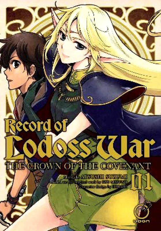 Udon Entertainment Corp Record of Lodoss War: The Crown of the Covenant Volume 1 Ryo Mizuno Udon Entertainment Corp 0523