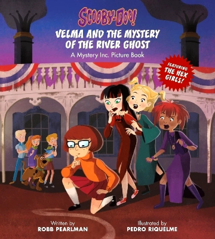 Running Press Kids Scooby-Doo: Velma and the Mystery of the River Ghost: A Mystery Inc. Picture Book Robb Pearlman Running Press Kids 1008