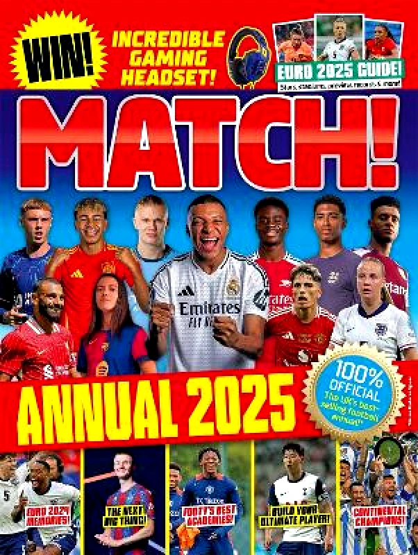 Macmillan Match Annual 2025: The UK's Best-selling Football Annual! MATCH Macmillan 1231