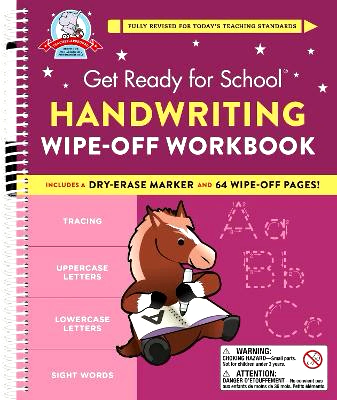 Running Press Adult Get Ready for School: Handwriting Wipe-Off Workbook Heather Stella Running Press Adult 0213