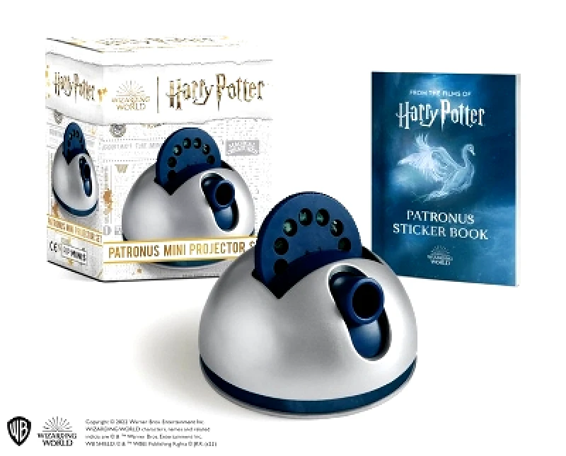 Running Press Miniature Editions Harry Potter: Patronus Mini Projector Set Warner Bros. Consumer Products Running Press Miniature Editions 0913