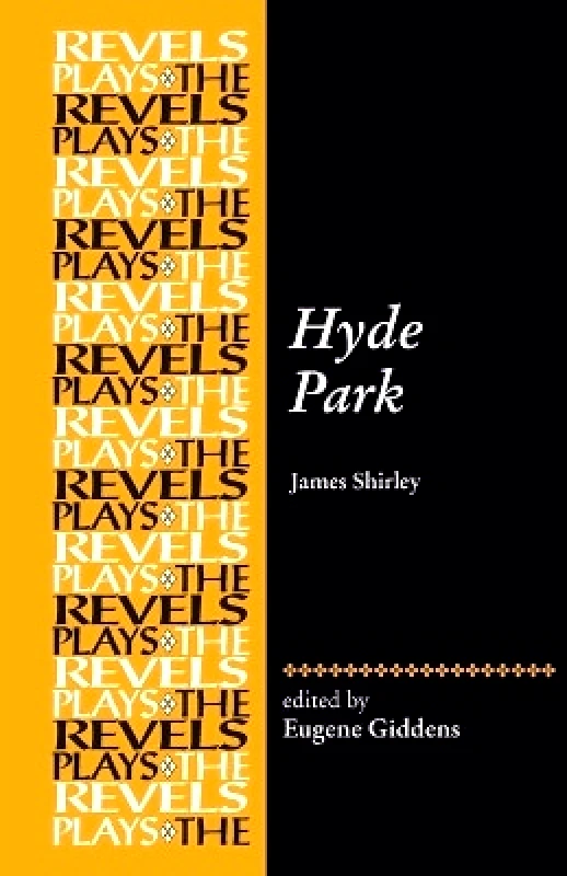 Manchester University Press Hyde Park: By James Shirley Manchester University Press