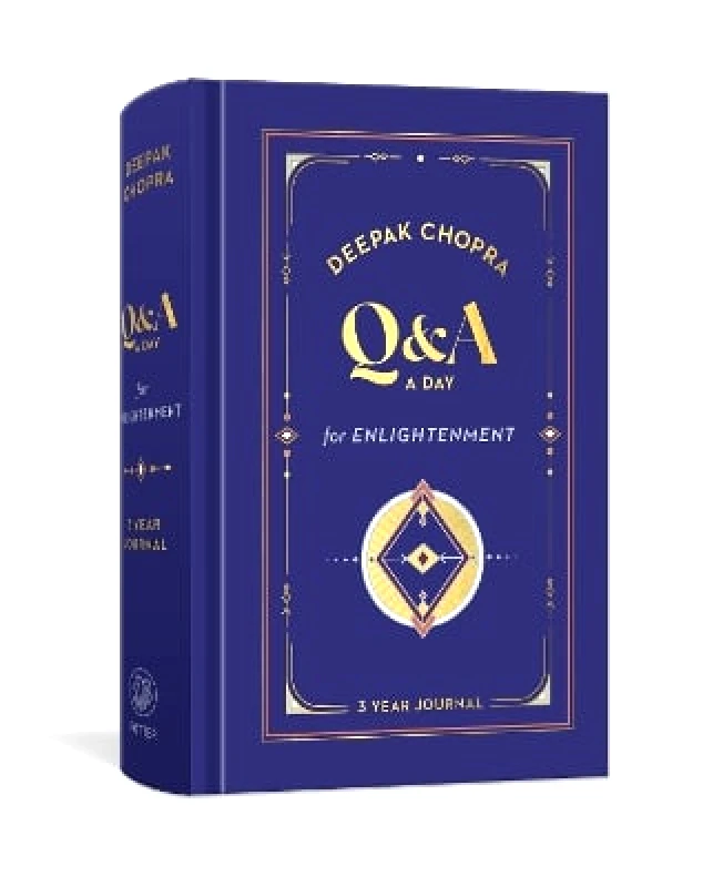 Clarkson Potter Q&A a Day for Enlightenment: A Journal Deepak Chopra Clarkson Potter