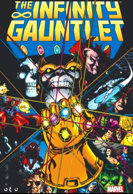 Οξυ Comics The Infinity Gauntlet Jim Starlin Οξυ Comics 2018 Χαρτόδετο