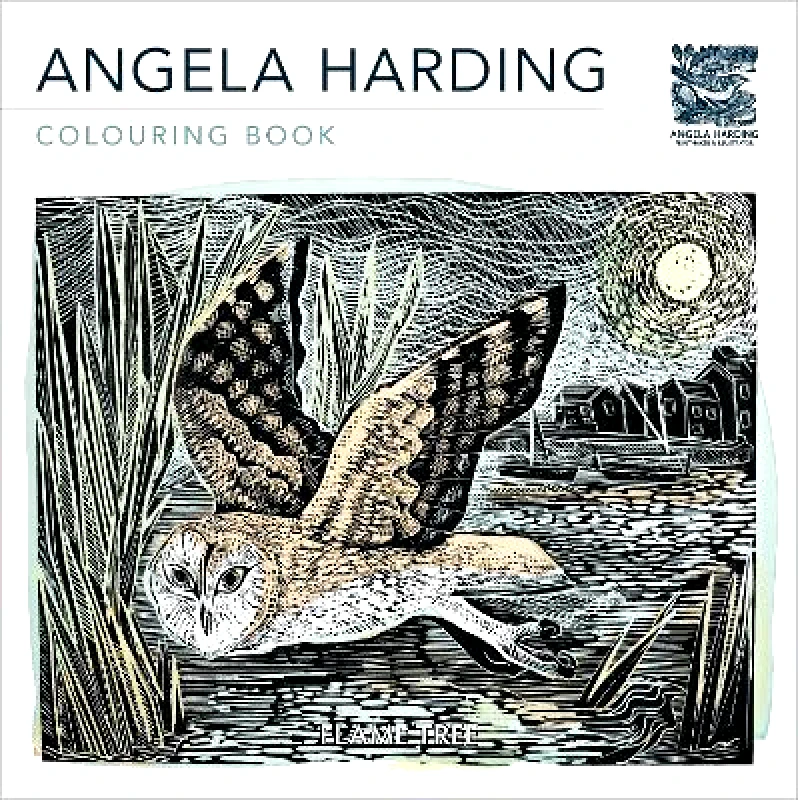 Flame Tree Publishing Angela Harding Colouring Book Flame Tree Publishing